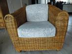 Rotan chesterfield stoelen, Ophalen, Gebruikt, Serre