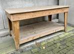 Buitentafel diverse - display tafel, Ophalen, Zo goed als nieuw, Rechthoekig, Hout