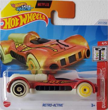 2024 Hot Wheels Retro-Active Let's Race Netflix beschikbaar voor biedingen