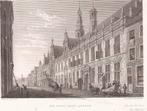 Leiden The Stadt-Haus Leyden 1825 Staalgravure James Redaway, Ophalen of Verzenden