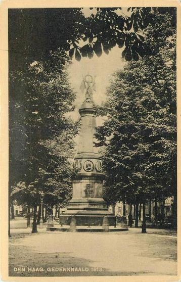 (381-079-011) Den Haag Gedenknaald 1813 beschikbaar voor biedingen
