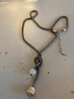 Vintage goudkleur strass parels ketting collier NourLondon, Overige materialen, Verstelbaar, Ophalen of Verzenden, Zo goed als nieuw