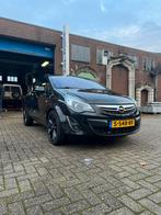 Opel Corsa 1.4 16V 3D 2014 Zwart, Auto's, Voorwielaandrijving, 1398 cc, 100 pk, Zwart