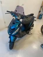 Piaggio Zip 50cc 4takt (Geel kenteken), Fietsen en Brommers, Scooters | Piaggio, Ophalen, Maximaal 45 km/u, Zip, Zo goed als nieuw