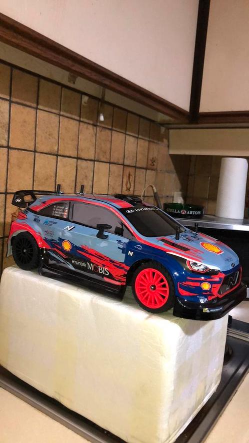 RC Tamiya TT-01 HYUNDAI I20 WRC Rally 4WD, Hobby en Vrije tijd, Modelbouw | Radiografisch | Auto's, Nieuw, Auto onroad, Elektro