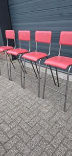 Barkrukken met rugleuning, Ophalen, Geen, 60 tot 90 cm, Zo goed als nieuw