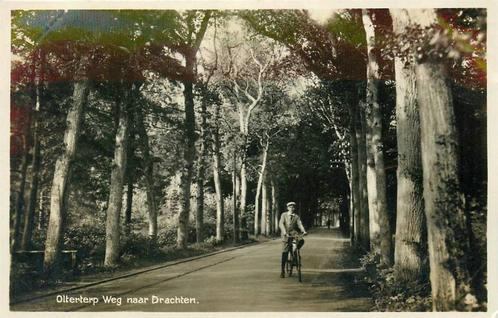 (388-571-011) Olterterp Weg naar Drachten, Verzamelen, Ansichtkaarten | Nederland, Friesland, Verzenden