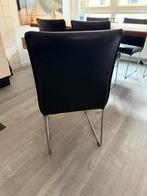 Eetkamer stoelen (leer), Ophalen, Zo goed als nieuw, Leer, Vijf, Zes of meer stoelen