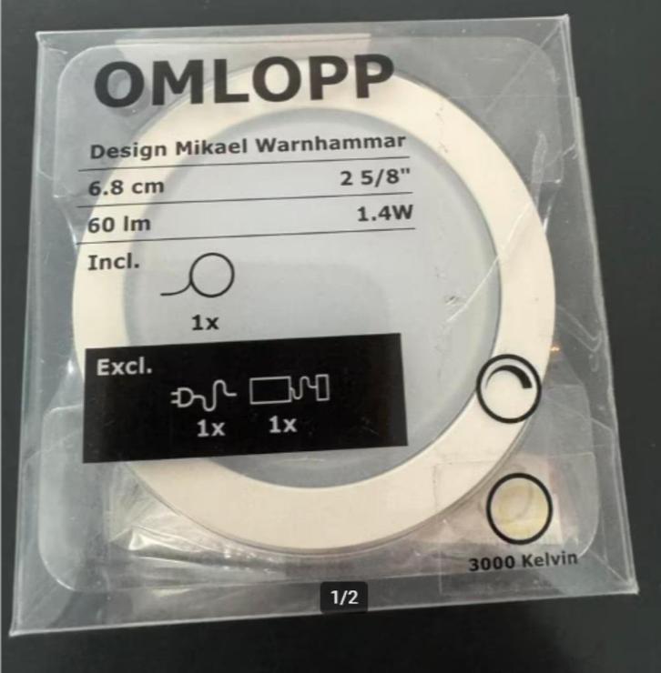 kapotte Omlopp Ikea spots gezocht, Huis en Inrichting, Lampen | Spots, Gebruikt, Plafondspot of Wandspot, Kunststof, Led, Inbouw