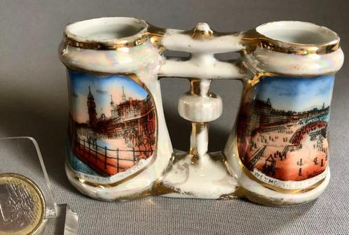 Antiek Engels 'seaside souvenir', Verrekijker van Porselein, Antiek en Kunst, Curiosa en Brocante, Ophalen of Verzenden