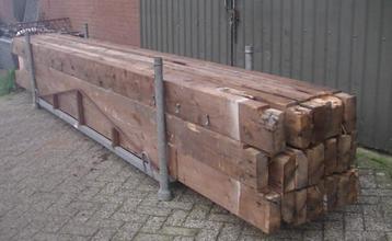  💥 Houten balken [ 19 x 7 cm. ] balkhout baddingen 💥 beschikbaar voor biedingen