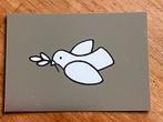 Zilverkaart Dick Bruna - Vredesduif, Ophalen of Verzenden, 1980 tot heden, Ongelopen, Overige thema's