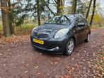 Toyota Yaris 1.3 16V Vvt-i 5DR 2007 Airco Leder 15 Inch lmv, Voorwielaandrijving, Zwart, 4 cilinders, 995 kg
