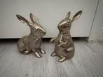 2 metalen paashazen, Verzamelen, Ophalen of Verzenden, Zo goed als nieuw, Dier