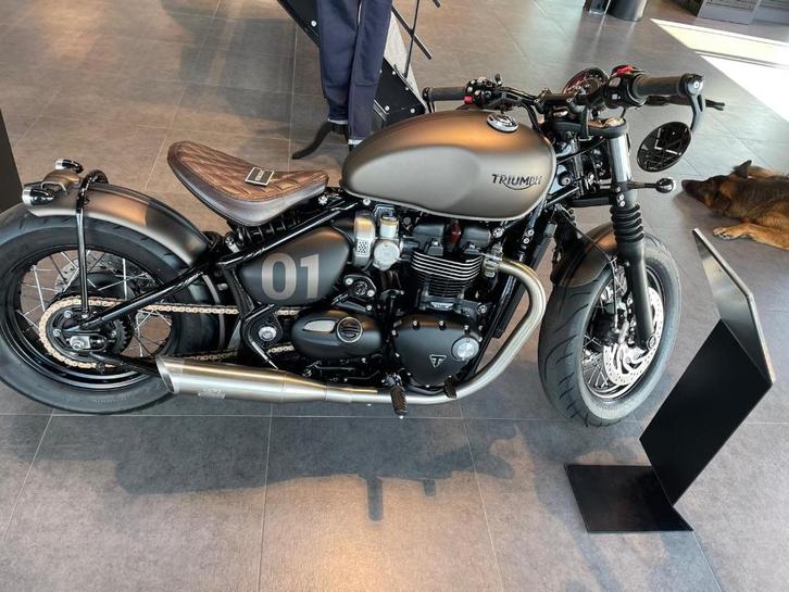 Triumph Bobber Custom te koop, Motoren, Motoren | Triumph, Particulier, Overig, meer dan 35 kW, 2 cilinders, Motorrijbewijs A