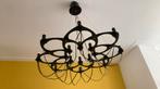 Deens design kroonluchter met 16 lampen, Ophalen of Verzenden, Gebruikt, Metaal, Modern