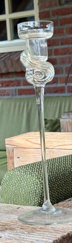 Glazen Kandelaar met Gedraaid Design, Ophalen, Overige materialen, Overige kleuren, 25 tot 50 cm