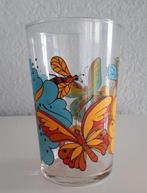 Glas met Bloemen en Insekten, Verzamelen, Ophalen of Verzenden, Zo goed als nieuw, Bierglas