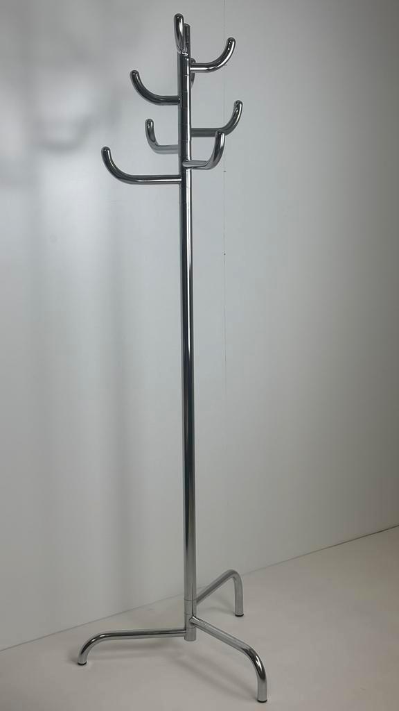 Vintage design SMED palmboom chroom Rutger Andersson, Huis en Inrichting, Woonaccessoires | Kapstokken, Zo goed als nieuw, Staande kapstok