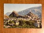 Sion, Zwitserland. Valère et Tourbillon 1954, Ophalen of Verzenden, 1940 tot 1960, Gelopen, Overig Europa