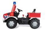 Rolly Unimog Brandweer + Flashlicht 038220 Rolly Toys, Ophalen of Verzenden, Nieuw, Trapvoertuig