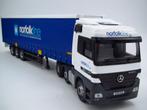 Corgi - Mercedes Actros '' Norfolkline '' in doos 1:50, Ophalen of Verzenden, Zo goed als nieuw, Bus of Vrachtwagen, Corgi
