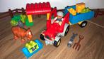 Duplo Boerderij met Koe en Tractor, Ophalen of Verzenden, Gebruikt, Complete set, Duplo