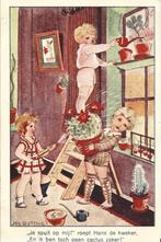 illustrator Jos Ruting-kinderen-Cactus-Rijmpje-Oud uit 1936, Gelopen, Kinderen, Ophalen of Verzenden, 1920 tot 1940