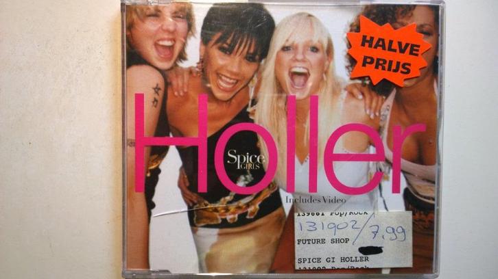 Spice Girls - Holler, Cd's en Dvd's, Cd Singles, Zo goed als nieuw, Pop, 1 single, Maxi-single, Ophalen of Verzenden