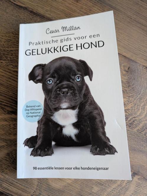 Cesar Millan - Gelukkige Hond, Boeken, Advies, Hulp en Training, Zo goed als nieuw, Ophalen of Verzenden
