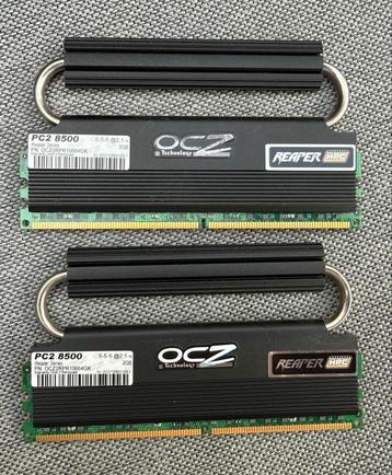OCZ Reaper HPC DDR2 Geheugen – 4GB (2x2GB Kit) Game PC beschikbaar voor biedingen