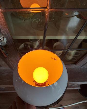 Vintage space age muurlamp bollamp ELKO 1056 eyeball lamp  beschikbaar voor biedingen