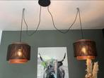 Set hanglampen, Huis en Inrichting, Lampen | Hanglampen, Ophalen of Verzenden, Zo goed als nieuw, Minder dan 50 cm