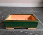 Bonsai pot 26x19x8 geglazuurd groen Nieuw, ., Nieuw, Ophalen of Verzenden, .