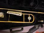 Yamaha YSL-447 GE, Muziek en Instrumenten, Blaasinstrumenten | Trombones, Gebruikt, Ophalen of Verzenden, Met koffer