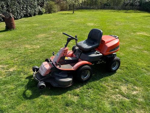 Husqvarna zitmaaier, Tuin en Terras, Zitmaaiers, Gebruikt, 90 tot 120 cm, Elektrische starter, Ophalen of Verzenden