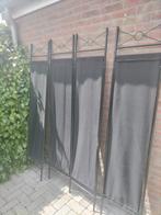 Prachtige kamer schermen  4x zwart 180x180 voor in huis, Ophalen of Verzenden, Zo goed als nieuw