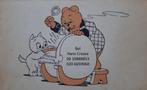 zoek oud geboortekaartje Onno Toonder 1944 bommel tom poes, Verzenden, Voor 1970, Geboortekaartje