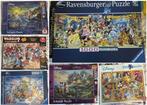 17 disney puzzels, Ophalen, 500 t/m 1500 stukjes, Gebruikt