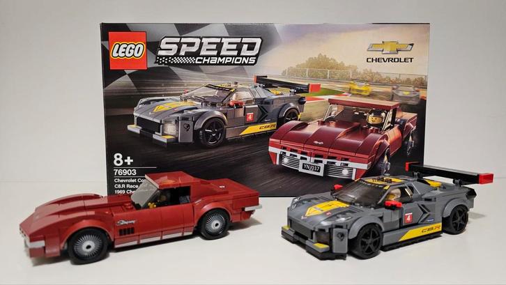 Lego Speed Champions Chevrolet Corvette Set 76903, Kinderen en Baby's, Speelgoed | Duplo en Lego, Zo goed als nieuw, Lego, Complete set