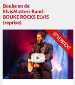 Bouke Rocks Elvis - 2X Rij 1 Loge Tickets Hengelo, Tickets en Kaartjes, Twee personen, April