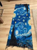 Sjaal/ omslag sjaal Sterre hemel van Gogh., Kleding | Dames, Ophalen of Verzenden, Nieuw, Maat 46/48 (XL) of groter, Sjaal