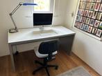 Bureau Wit / alu melamine ABS omkanting, Ophalen