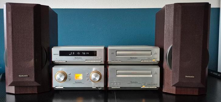Technics HD550 midiset compleet. Losse componenten, Audio, Tv en Foto, Stereo-sets, Zo goed als nieuw, Overige merken, Losse componenten