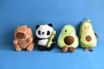 Capybara,Panda,Avocado, Mimikyu Eevee, Mickey, T. rex v.a.:, Ophalen of Verzenden, Nieuw