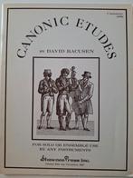 Canonic Etudes van David Racusen voor F-hoorn, Muziek en Instrumenten, Klassiek, Les of Cursus, Ophalen of Verzenden, Zo goed als nieuw