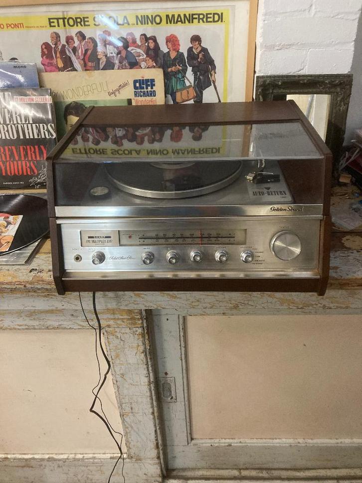 Sharp gs 5500 platenspeler pick-up, Audio, Tv en Foto, Platenspelers, Gebruikt, Platenspeler, Overige merken, Ophalen