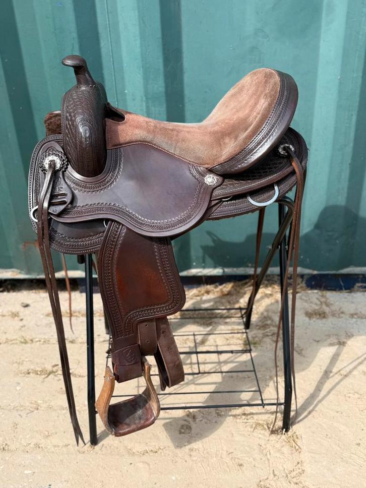 Edix Django, Dieren en Toebehoren, Paarden en Pony's | Zadels, Gebruikt, Western, Ophalen