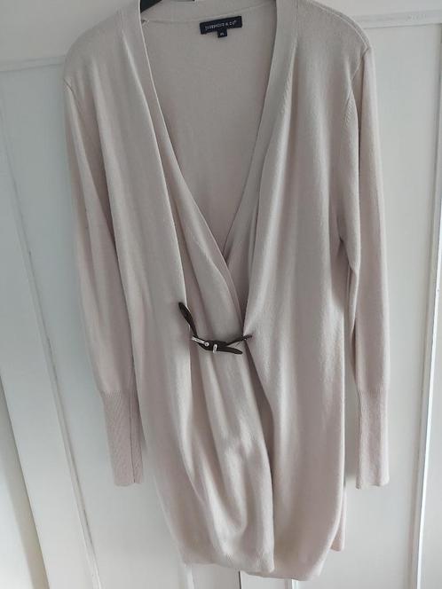 Vest, Kleding | Dames, Truien en Vesten, Zo goed als nieuw, Maat 42/44 (L), Beige, Ophalen of Verzenden