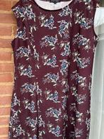 Nieuwe Jurk/Tuniek met bloemdessin mt 44 Norah, Bruin, Maat 42/44 (L), Nieuw, Ophalen of Verzenden